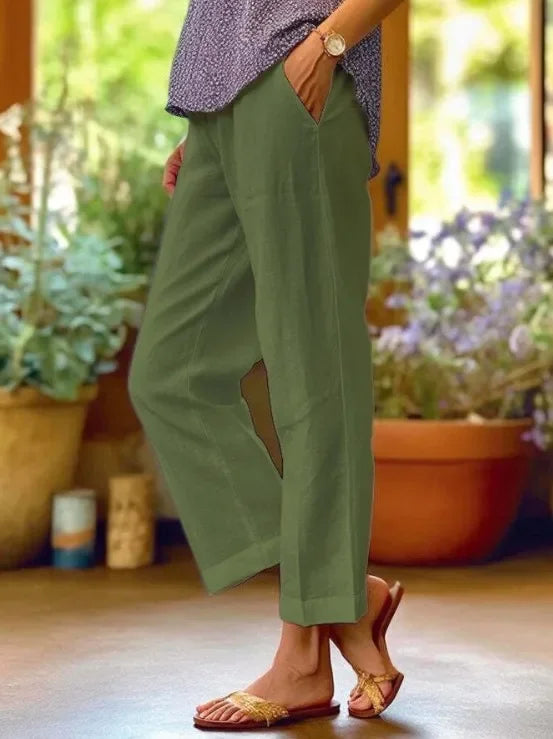 Alina | Coastal Breeze Trousers